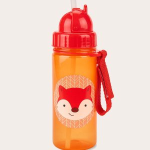 Garrafa squeeze infantil Zoo raposa laranja | Skip Hop