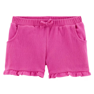 Short Infantil Rosa