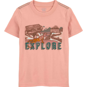 Camiseta infantil sunny days rosa |